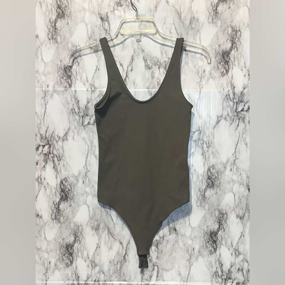 Abercrombie & Fitch Green Bodysuit One Piece